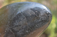 Polished Black Tourmaline Standing Free Form x 1 From Madagascar - Toprock Gemstones and Minerals 