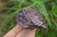 Natural Metallic Purpurite Cobbed Specimens x 6 From Erongo, Namibia - Toprock Gemstones and Minerals 