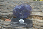 Polished Lepidolite with Pink Rubellite Gemstone Hearts x 6 From Madagascar - Toprock Gemstones and Minerals 