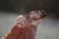 Natural Smokey Amethyst Crystals x 20 From Chiredzi, Zimbabwe - Toprock Gemstones and Minerals 