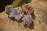 Natural Smokey Amethyst Crystals x 20 From Chiredzi, Zimbabwe - Toprock Gemstones and Minerals 