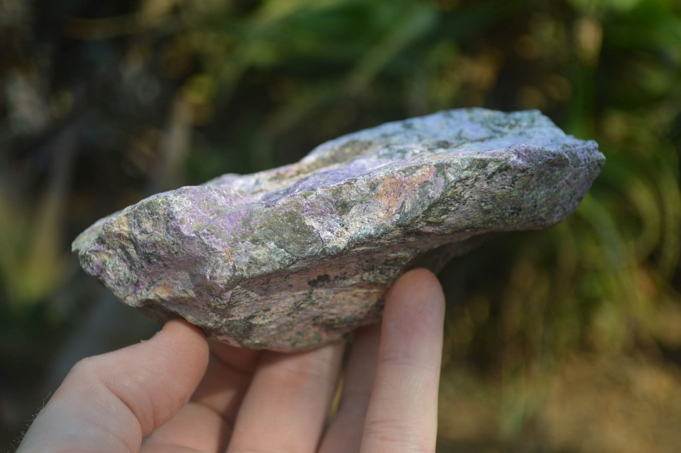 Natural Stichtite Specimens x 6 From Barberton, South Africa - Toprock Gemstones and Minerals 