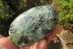 Polished Rare Emerald Mica In Matrix Free Forms x 6 From Mutoko, Zimbabwe - Toprock Gemstones and Minerals 