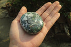 Polished Rare Emerald Mica In Matrix Free Forms x 6 From Mutoko, Zimbabwe - Toprock Gemstones and Minerals 