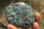 Polished Rare Emerald Mica In Matrix Free Forms x 6 From Mutoko, Zimbabwe - Toprock Gemstones and Minerals 