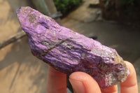 Natural Metallic Purpurite Cobbed Specimens x 12 From Erongo, Namibia - Toprock Gemstones and Minerals 