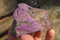 Natural Metallic Purpurite Cobbed Specimens x 12 From Erongo, Namibia - Toprock Gemstones and Minerals 