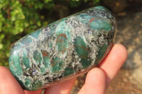 Polished Rare Emerald Mica In Matrix Free Forms x 6 From Mutoko, Zimbabwe - Toprock Gemstones and Minerals 