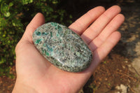 Polished Rare Emerald Mica In Matrix Free Forms x 6 From Mutoko, Zimbabwe - Toprock Gemstones and Minerals 