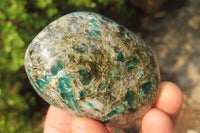 Polished Rare Emerald Mica In Matrix Free Forms x 6 From Mutoko, Zimbabwe - Toprock Gemstones and Minerals 