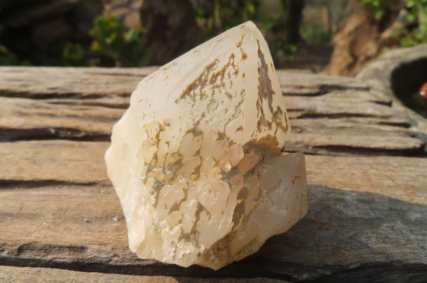 Natural Window Quartz Specimens x 6 From Madagascar - Toprock Gemstones and Minerals 