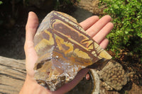 Polished On One Side Nguni Jasper Specimens x 2 From Prieska, South Africa - Toprock Gemstones and Minerals 
