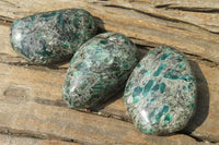 Polished Rare Emerald Mica In Matrix Free Forms x 6 From Mutoko, Zimbabwe - Toprock Gemstones and Minerals 