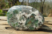 Polished Rare Emerald Mica In Matrix Free Forms x 6 From Mutoko, Zimbabwe - Toprock Gemstones and Minerals 