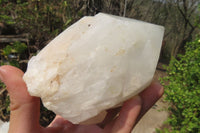 Natural White Quartz Crystal Specimens x 3 From Madagascar - Toprock Gemstones and Minerals 