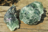 Natural Watermelon Fluorite Specimens x 2 From Uis, Namibia - Toprock Gemstones and Minerals 