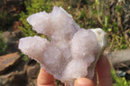 Natural Lilac Amethyst Spirit Quartz Clusters x 4 From Boekenhouthoek, South Africa - Toprock Gemstones and Minerals 