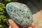 Polished Rare Emerald Mica In Matrix Free Forms x 6 From Mutoko, Zimbabwe - Toprock Gemstones and Minerals 