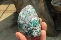 Polished Rare Emerald Mica In Matrix Free Forms x 6 From Mutoko, Zimbabwe - Toprock Gemstones and Minerals 