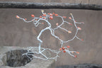 Hand Made Carnelian Wire Wrap Tree x 1 From KwaZulu, Natal, South Africa - Toprock Gemstones and Minerals 