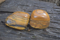 Polished Tiger's Eye Free Forms x 5 From Prieska, South Africa
