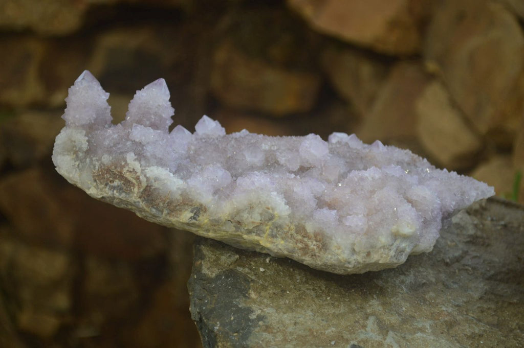 Natural Amethyst Spirit Quartz Clusters x 1 From Boekenhouthoek, South Africa - Toprock Gemstones and Minerals 