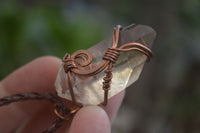 Polished Mixed Copper Wire Wrapped Pendants x 6 From Southern Africa - Toprock Gemstones and Minerals 