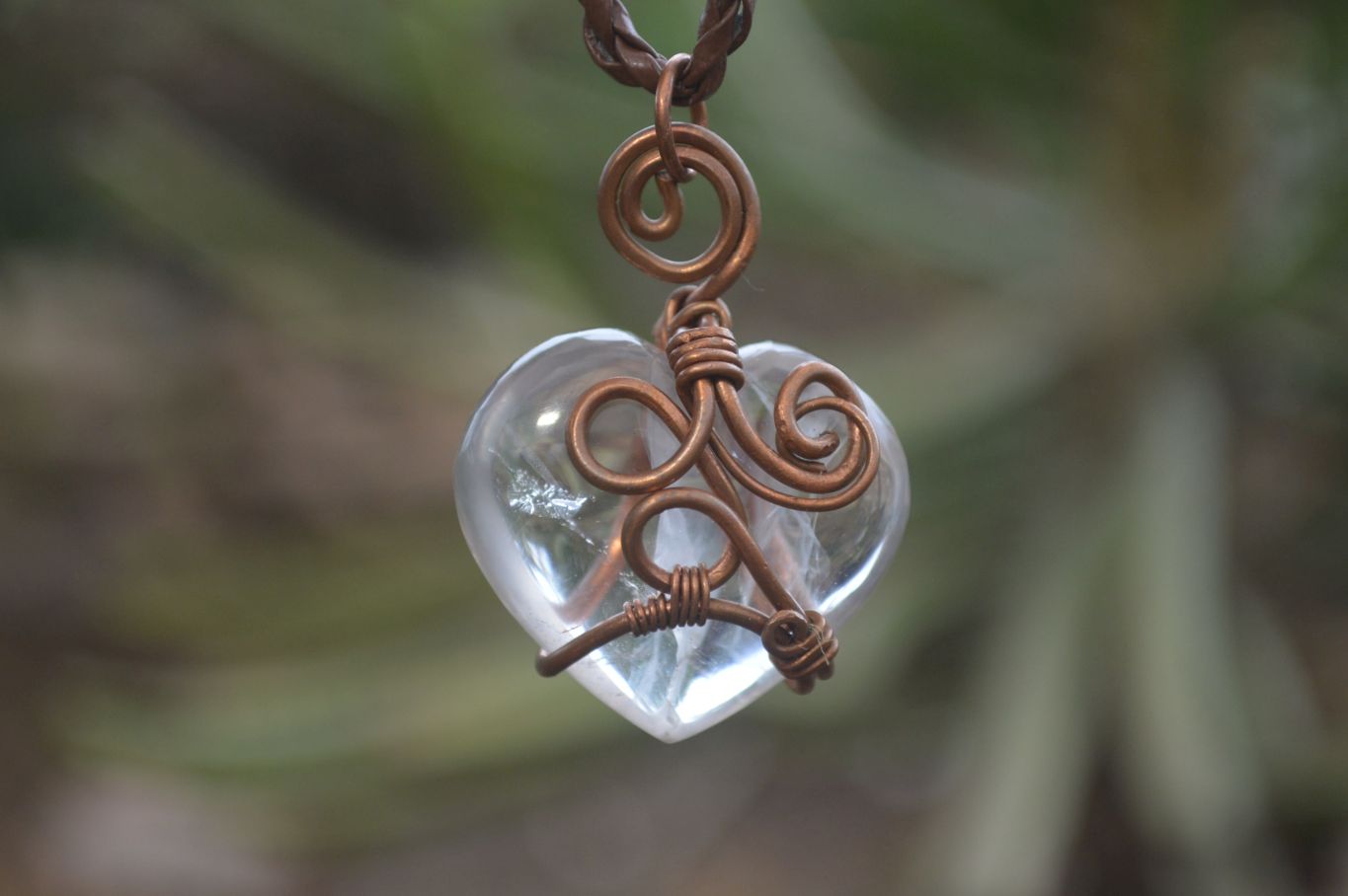 Polished Mixed Copper Wire Wrapped Pendants x 6 From Southern Africa - Toprock Gemstones and Minerals 