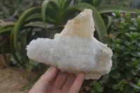 Natural Drusy Quartz Coated Quartz Specimens x 3 From Alberts Mountain, Lesotho