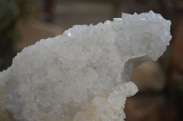 Natural Drusy Quartz Coated Quartz Specimens x 3 From Alberts Mountain, Lesotho