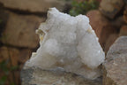 Natural Drusy Quartz Coated Quartz Specimens x 3 From Alberts Mountain, Lesotho - Toprock Gemstones and Minerals 