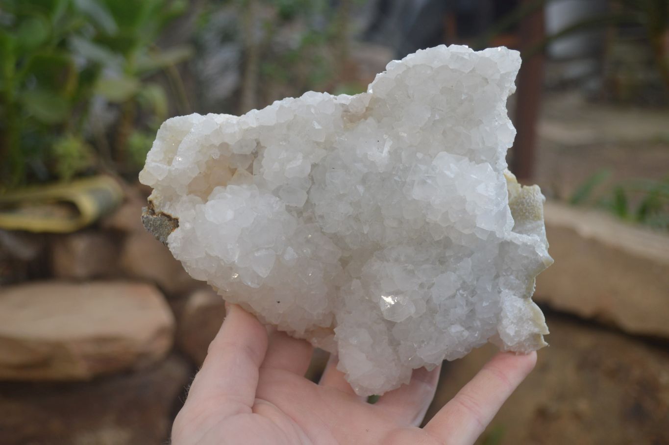 Natural Drusy Quartz Coated Quartz Specimens x 3 From Alberts Mountain, Lesotho - Toprock Gemstones and Minerals 