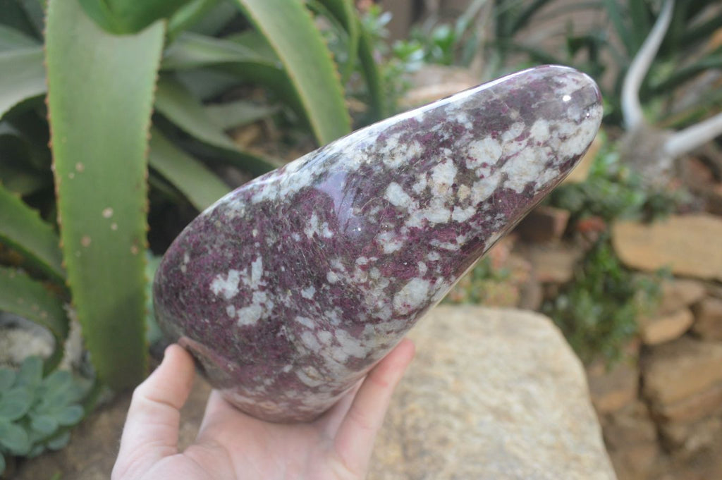 Polished Rubellite Pink Tourmaline Standing Free Forms x 1 From Ambatondrazaka, Madagascar - Toprock Gemstones and Minerals 