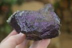 Natural Rare Metallic Purpurite Cobbed Specimens x 3 From Erongo, Namibia - Toprock Gemstones and Minerals 