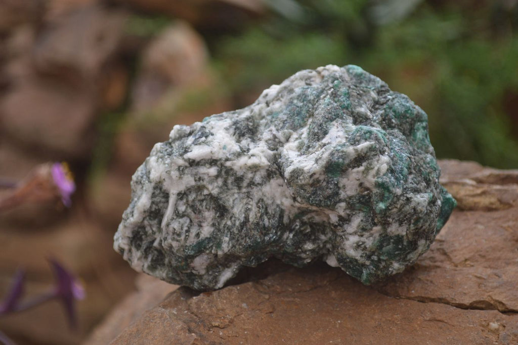 Natural Rare Emerald Mica In Matrix Cobbed Specimens x 3 From Mutoko, Zimbabwe - Toprock Gemstones and Minerals 