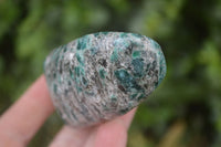 Polished Rare Emerald Mica In Matrix Standing Free Forms x 6 From Mutoko, Zimbabwe - Toprock Gemstones and Minerals 