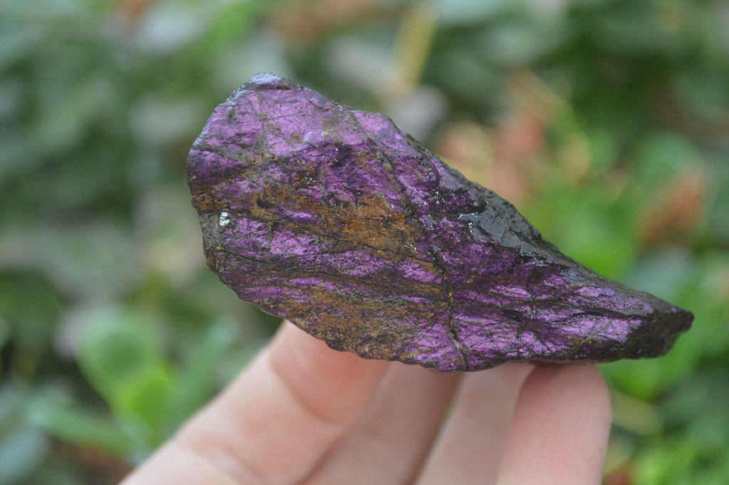 Natural Rare Metallic Purpurite Cobbed Specimens x 6 From Erongo, Namibia - Toprock Gemstones and Minerals 