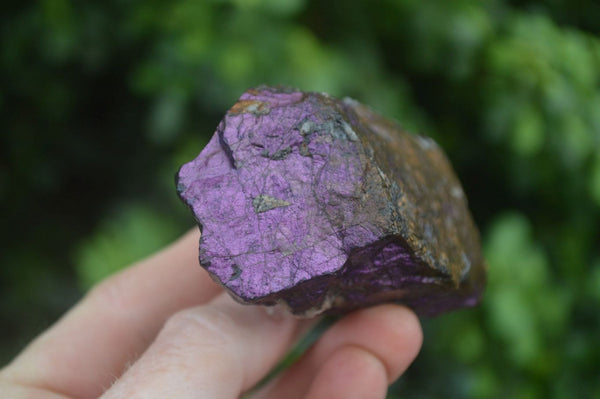 Natural Rare Metallic Purpurite Cobbed Specimens x 6 From Erongo, Namibia - Toprock Gemstones and Minerals 