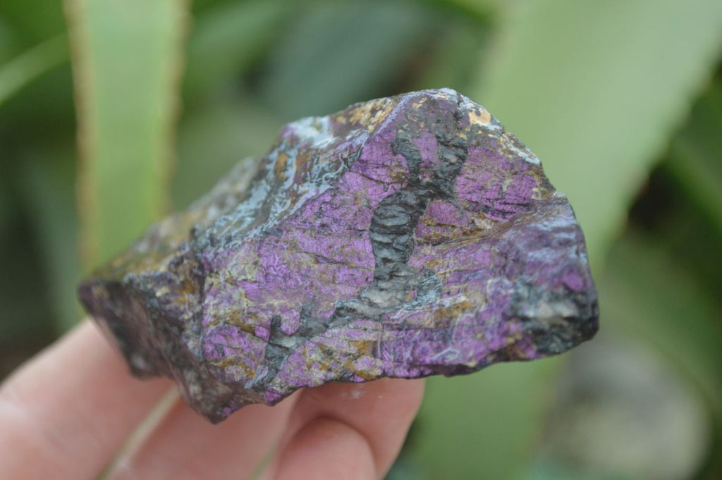 Natural Rare Metallic Purpurite Cobbed Specimens x 6 From Erongo, Namibia - Toprock Gemstones and Minerals 