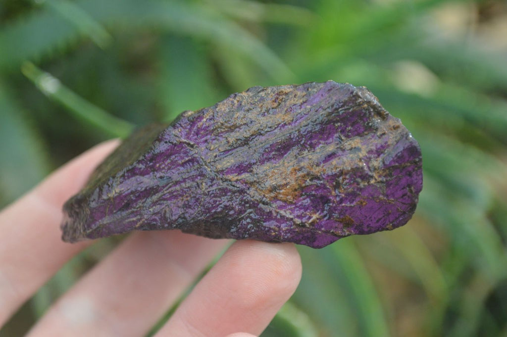 Natural Rare Metallic Purpurite Cobbed Specimens x 6 From Erongo, Namibia - Toprock Gemstones and Minerals 