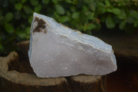 Natural Crystalline Blue Lace Agate Specimens x 2 From Namibia - Toprock Gemstones and Minerals 