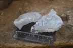 Natural Etched Blue Chalcedony Specimens x 24 From Nsanje, Malawi - Toprock Gemstones and Minerals 