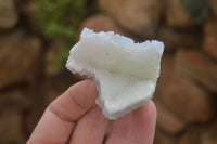 Natural Etched Blue Chalcedony Specimens x 24 From Nsanje, Malawi - Toprock Gemstones and Minerals 