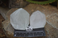 Polished Rare Inclusion Quartz Points x 6 From Madagascar - Toprock Gemstones and Minerals 