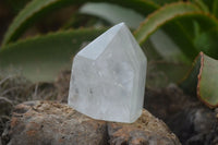 Polished Rare Inclusion Quartz Points x 6 From Madagascar - Toprock Gemstones and Minerals 