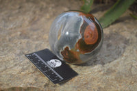 Polished Polychrome Jasper Spheres x 2 From Madagascar - Toprock Gemstones and Minerals 