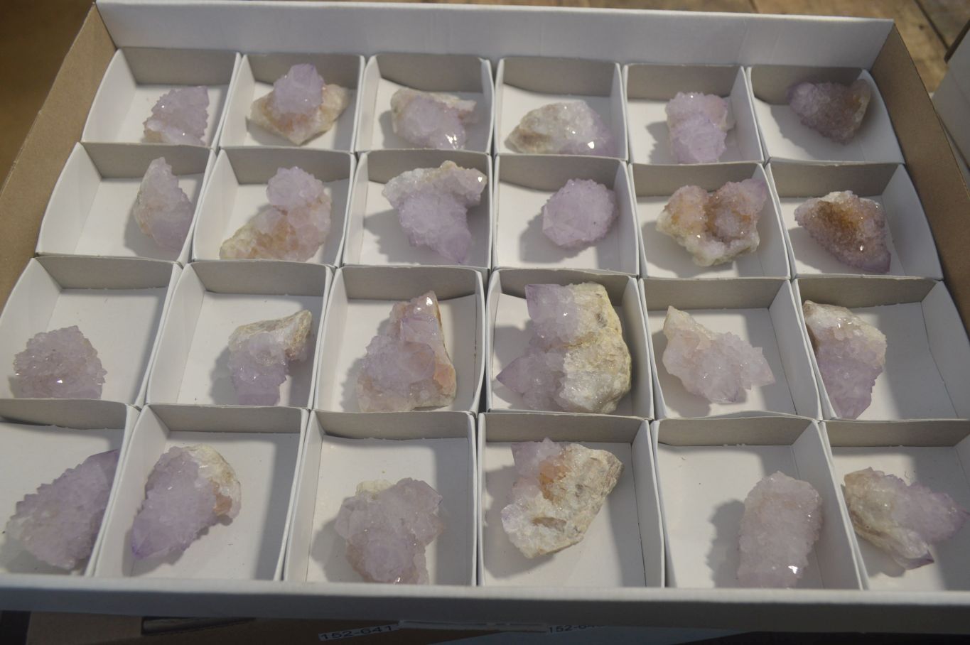 Natural Amethyst Spirit Quartz Crystals x 24 From Boekenhouthoek, South Africa - Toprock Gemstones and Minerals 