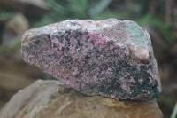 Natural Salrose Cobaltion Dolomite Specimens with Malachite and Heterogenite x 2 From Kakanda, Congo - Toprock Gemstones and Minerals 