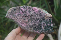 Natural Salrose Cobaltion Dolomite Specimens with Malachite and Heterogenite x 2 From Kakanda, Congo - Toprock Gemstones and Minerals 