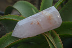 Polished Gemmy Rose Quartz Points x 2 From Madagascar - Toprock Gemstones and Minerals 